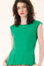 Prairie Underground Dressmaker Tee Sleeveless Kelly Green 