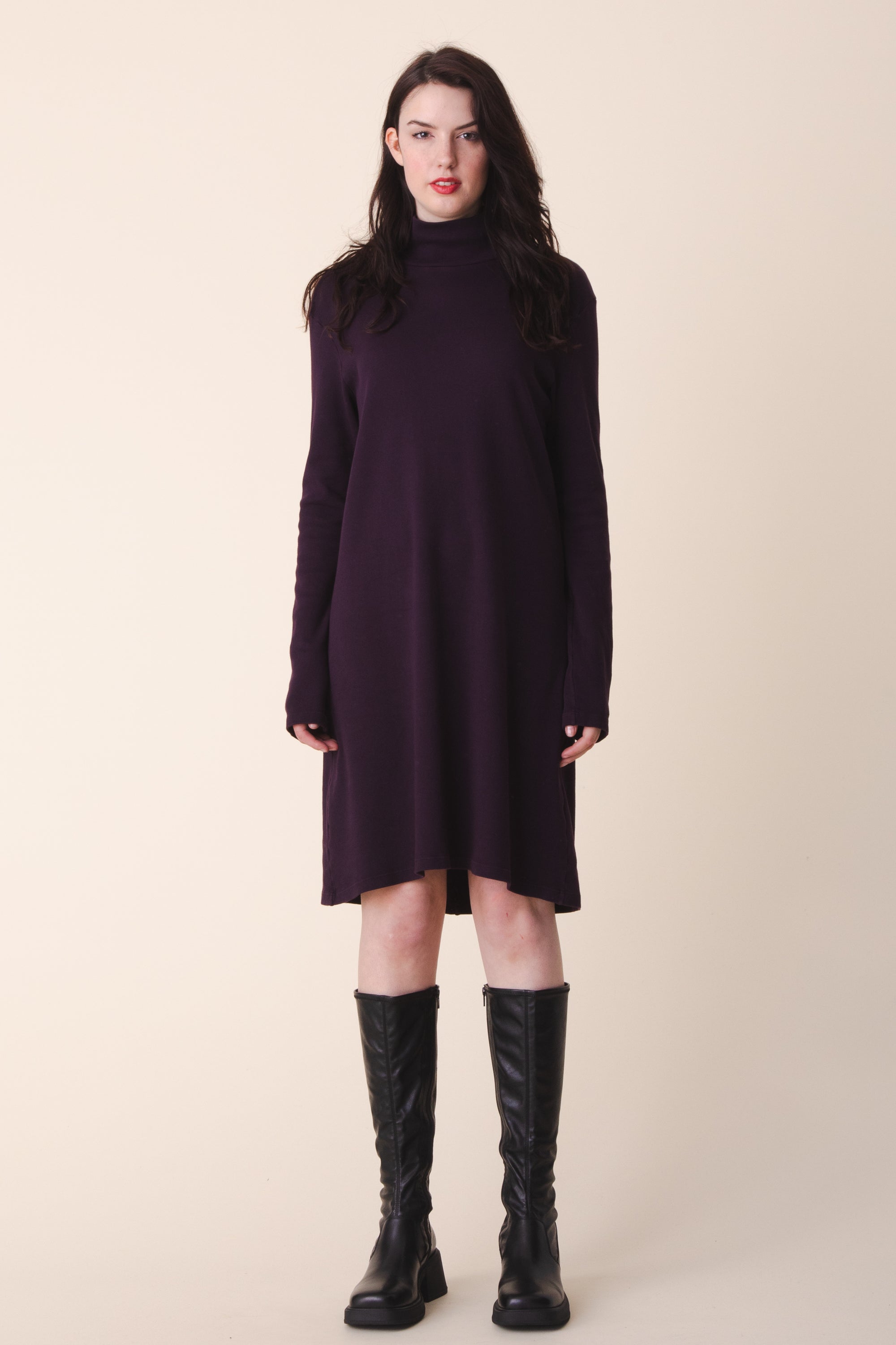 Prairie Underground True Self Dress Midnight Plum