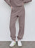 Stateside Horizontal Rib Sweatpant Walnut