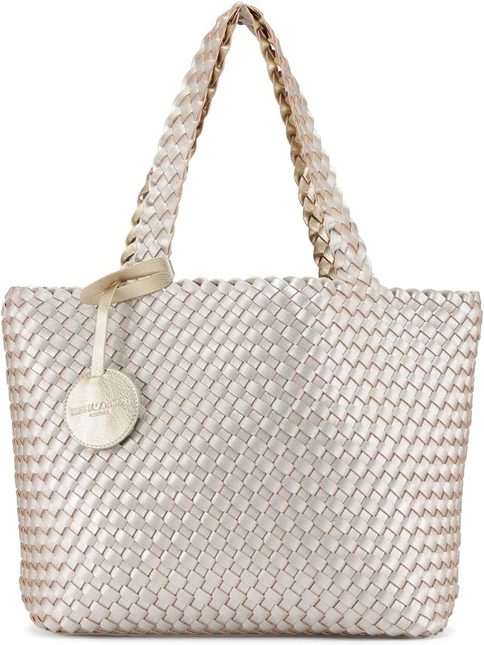 Ilse Jacobsen Reversible Woven Tote Bag 08