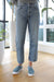 AGOLDE 90's Crop Mid Rise Loose Straight in Hooked