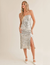 SAGE THE LABEL Aura Sequin Midi Dress