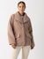 Sanctuary Holly Sherpa Jacket Feather