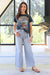 PISTOLA Lana Crop Wide Leg Jean Blase