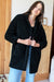 EMERSON FRY Sherpa Car Coat Black