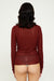 Find Me Now Ross Mockneck Top Rop Red