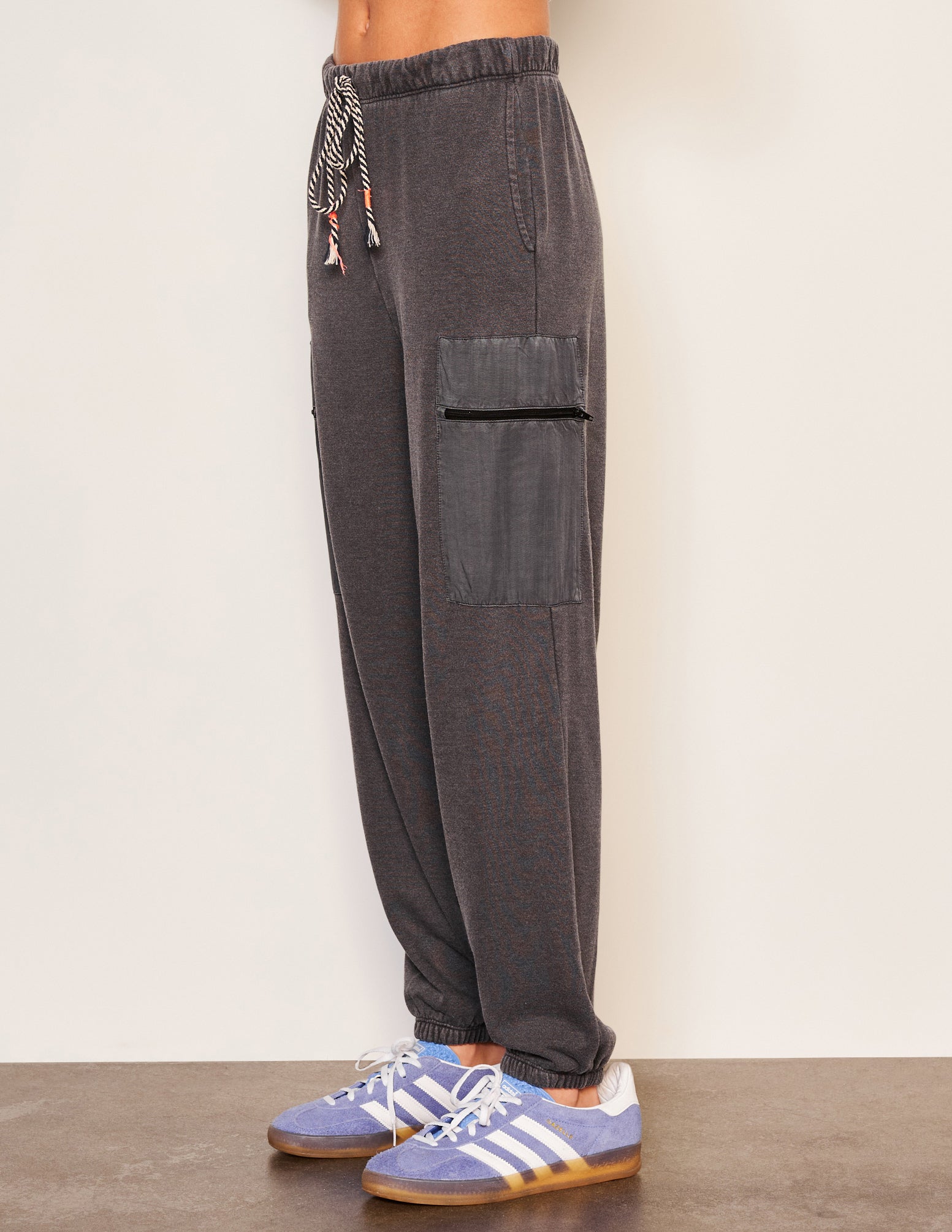 Sundry Mixed Media Cargo Pant