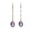 Kenda Kist Elliptic Oval Chain Drop Earrings