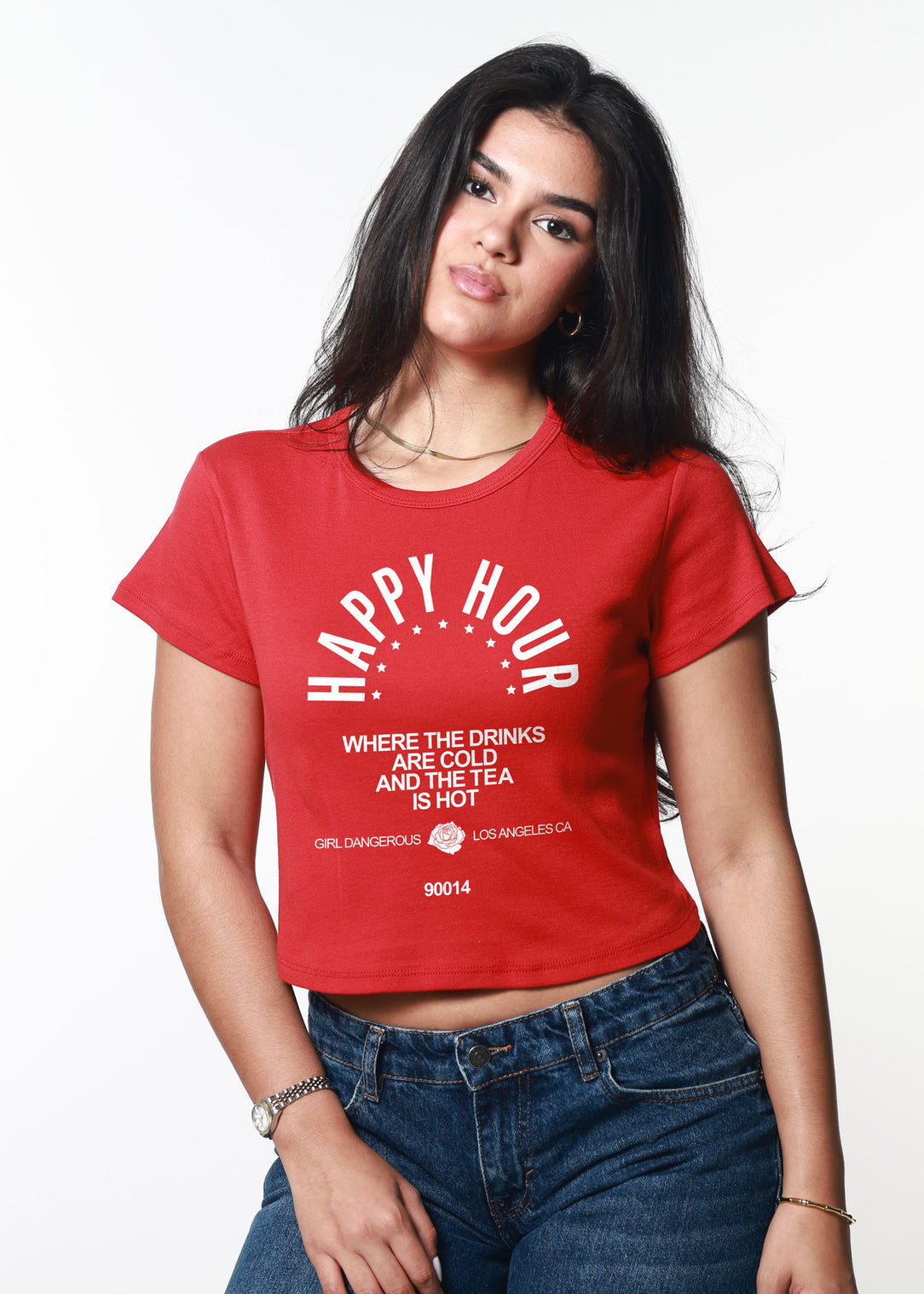 GIRL DANGEROUS Happy Hour Tee