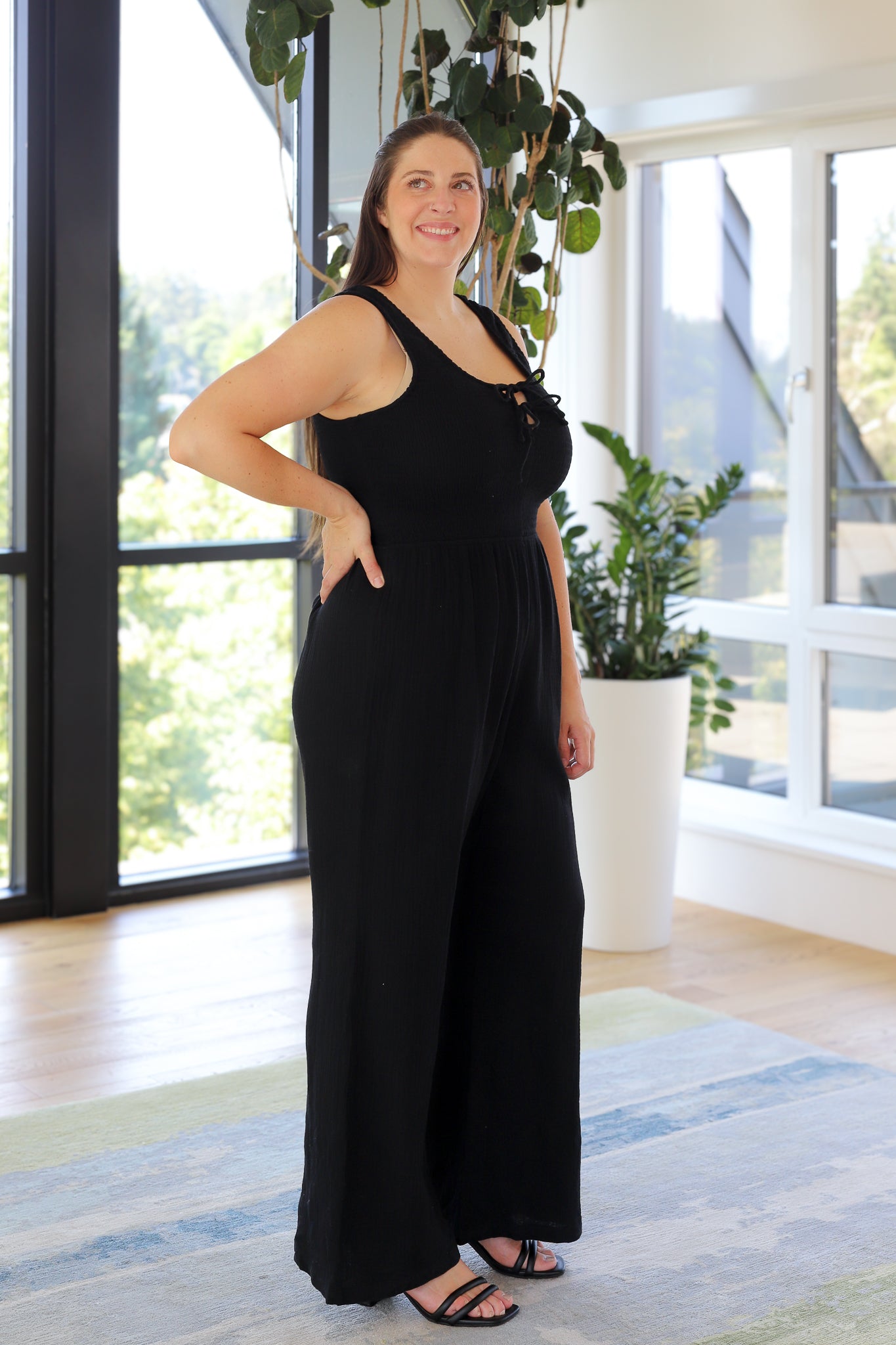 Heartloom Rosarie Jumpsuit Black