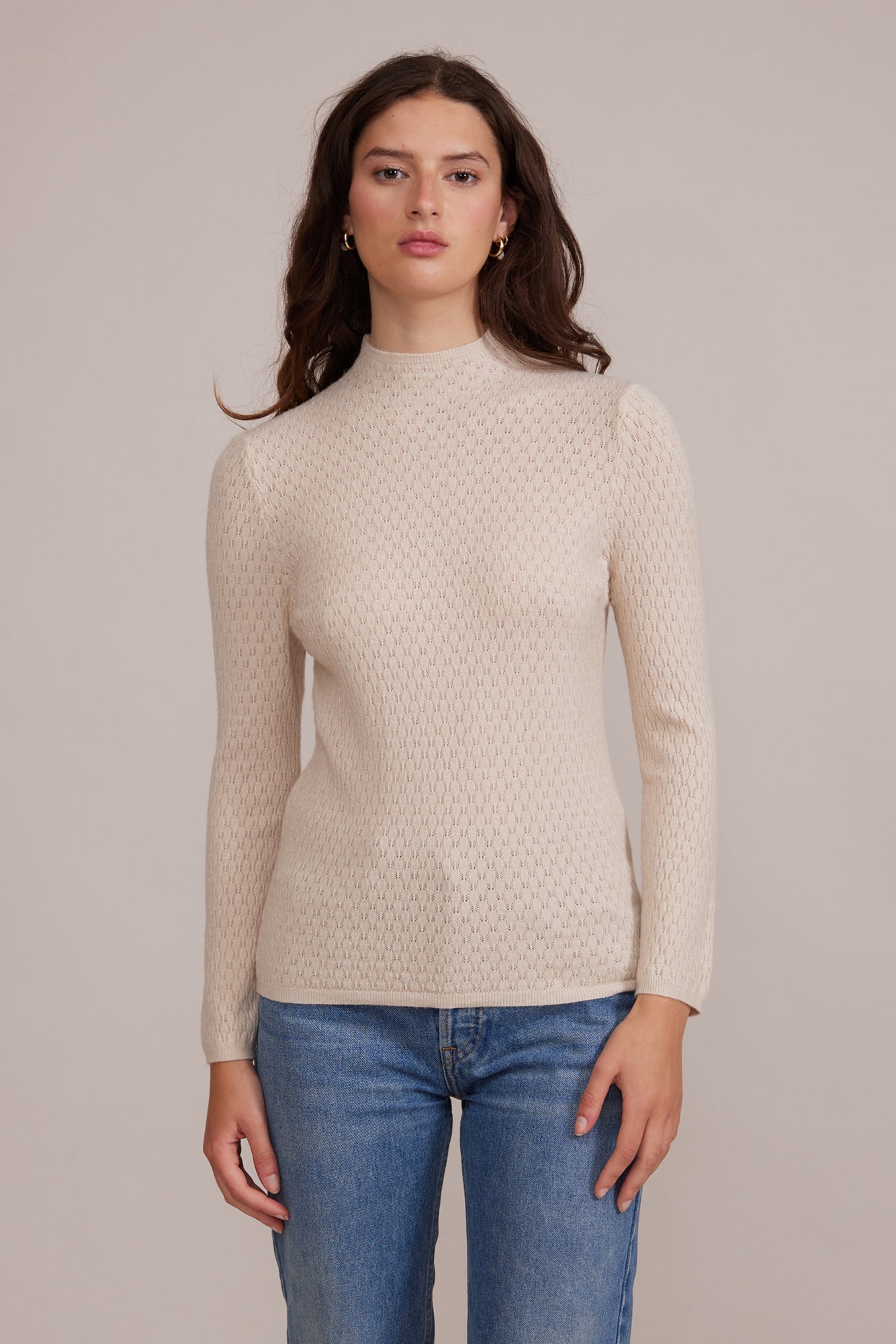 Lucy Paris Ellis Mockneck Top