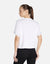 Michael Lauren Hester S/S Oversized Crop Tee White