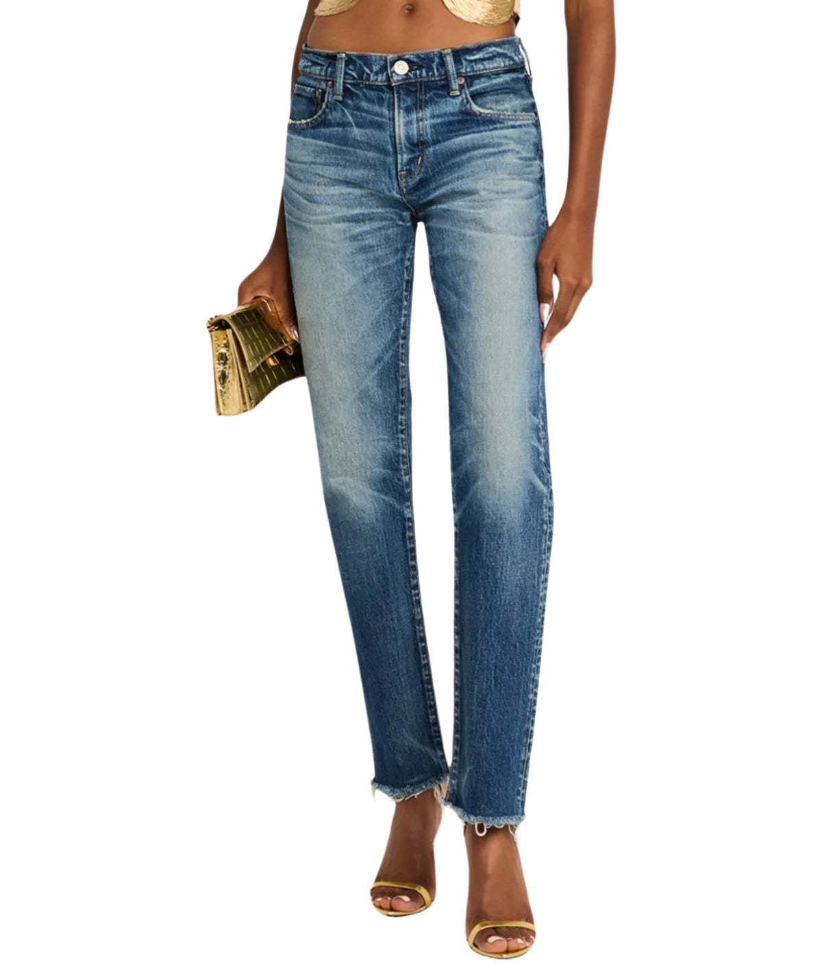 MOUSSY Florahome Slim Straight Jeans