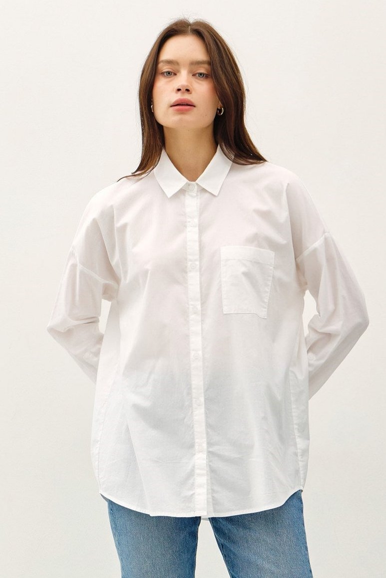 NYLAND Opal Oversized Cotton Shirt