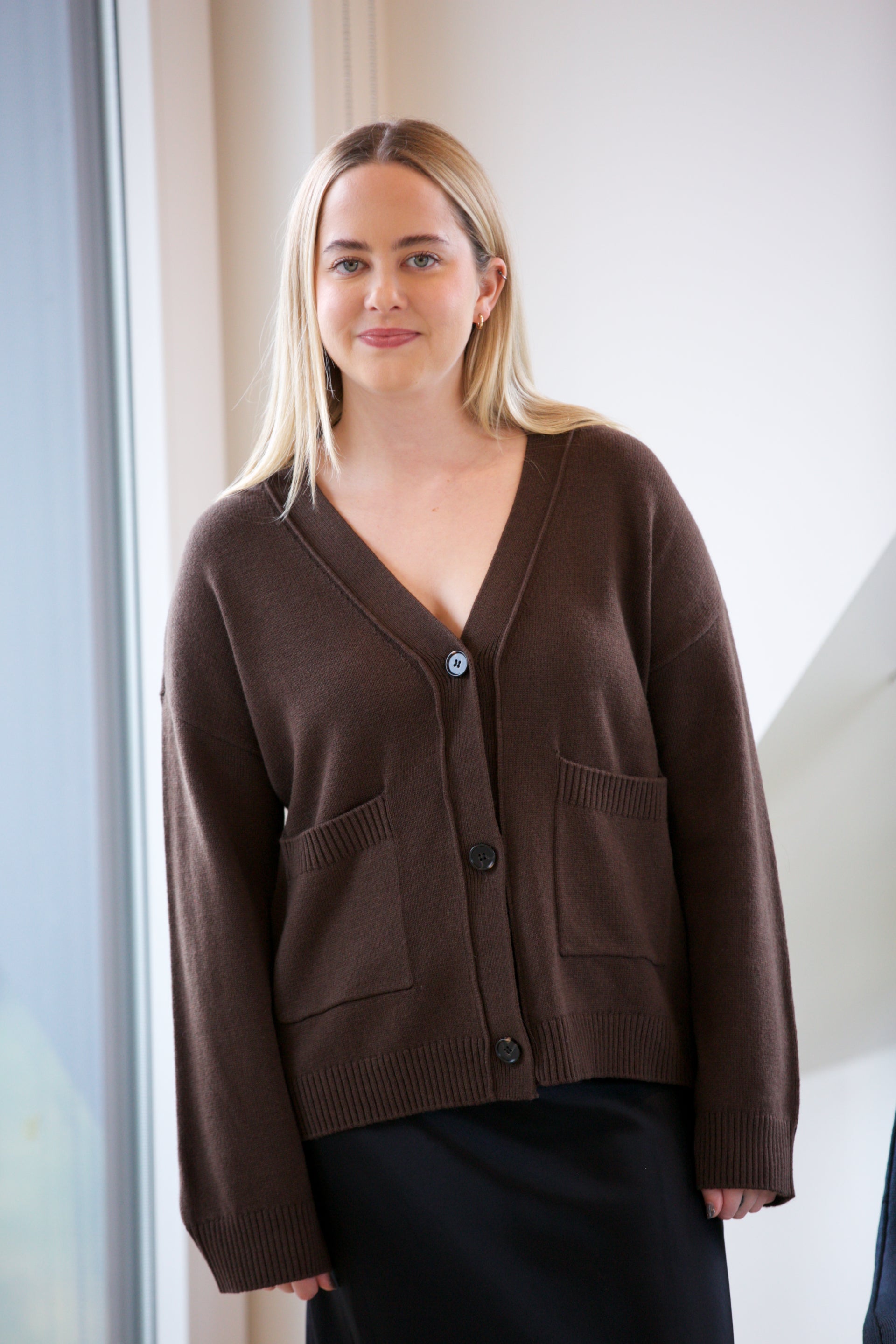 Rails Lindi Cardigan in Dark Moss