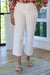 SPANX Stretch Twill Cropped Wide Leg Pant