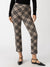 Sanctuary Carnaby Kick Crop in Graphic Plaid