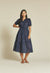 Birds of Paradis by Trovata Hildie Dress in Navy