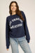 PROJECT SOCIAL T Game Day/ Day Drinking Reversible Sweatshirt