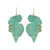 We Dream in Colour Begonia Vintage Earrings