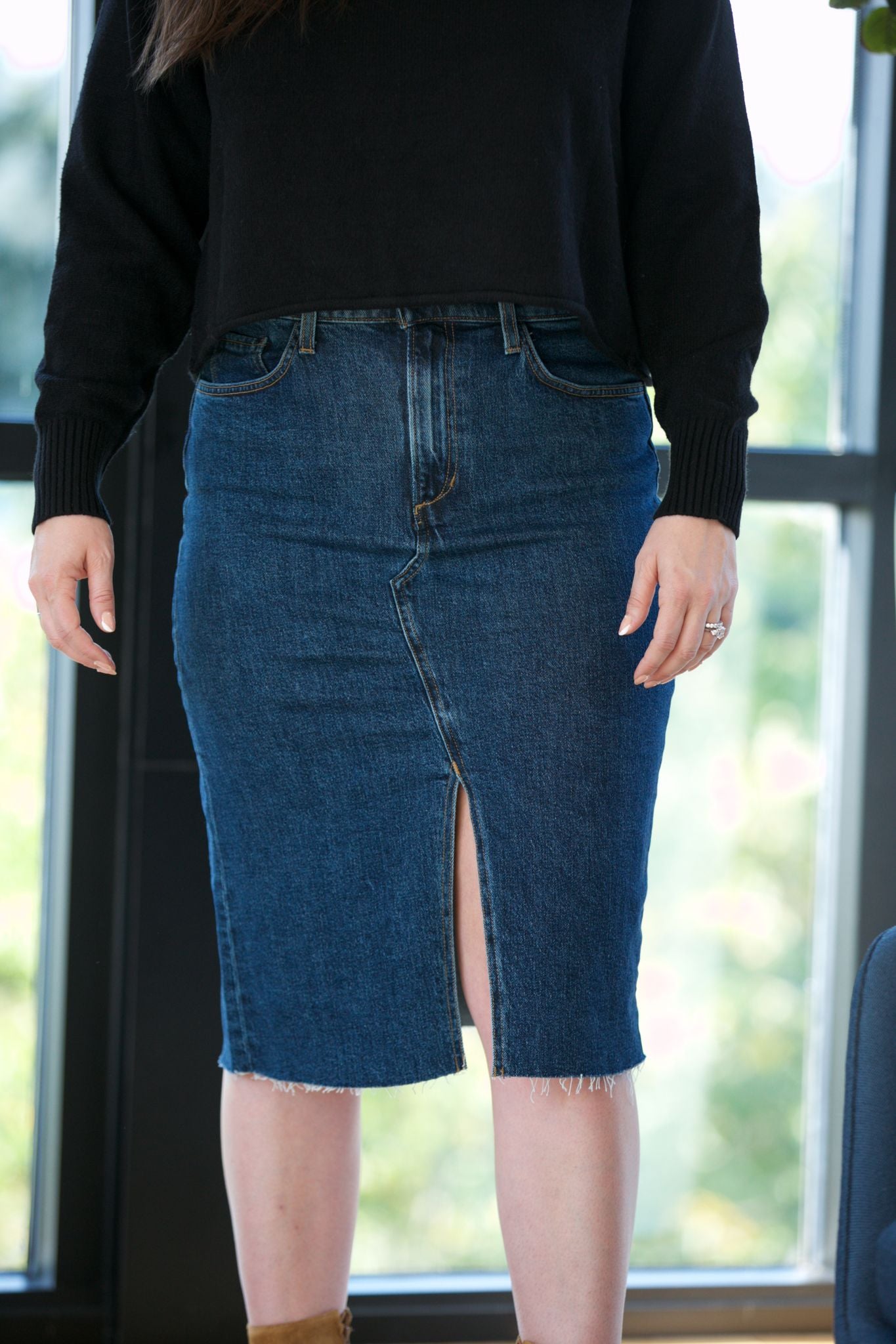 JOE'S JEANS The Joplin Skirt in First Step