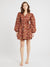 Mille Nan Wrap Dress Cinnabar