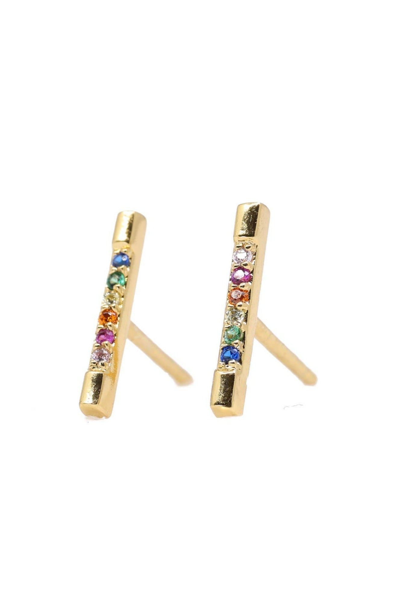 The Land of Salt Rainbow Brite Stud Earrings