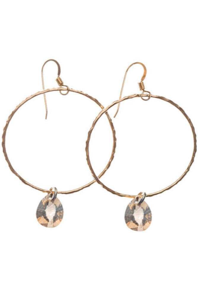 Kenda Kist Large Circle Drop Earrings