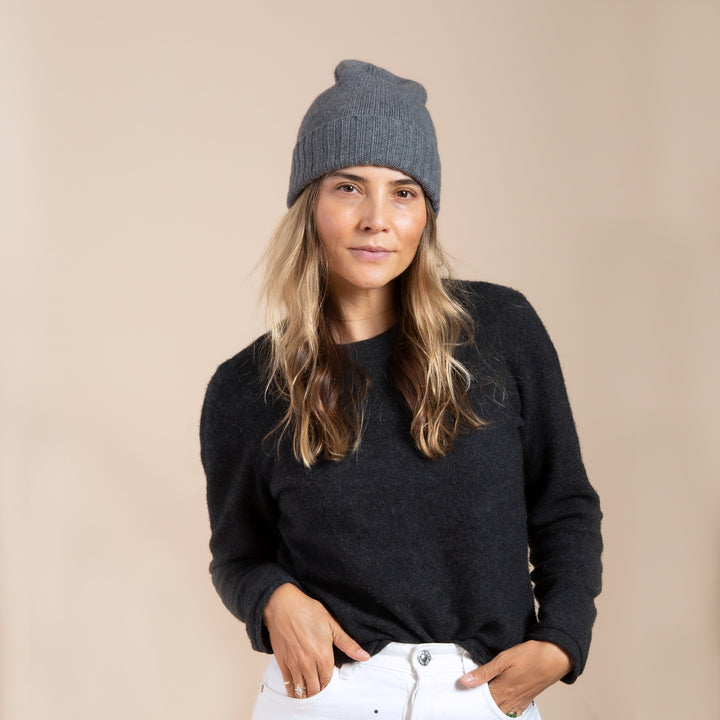 Hat Attack Cashmere Slouchy Beanie