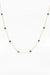 The Land of Salt Malachite Drop Choker Necklace