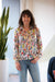 Sarah Donofrio Sam L/S Classic Blouse w/ Back Yoke Charmeuse