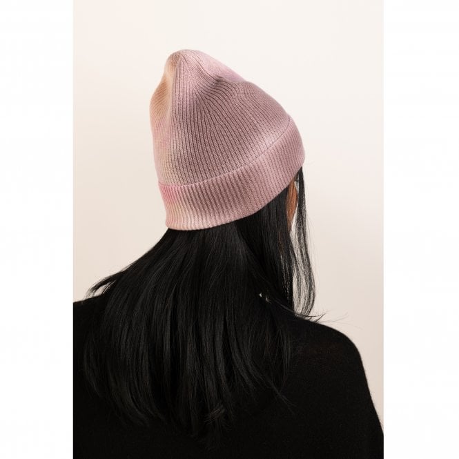 CRUSH Tie Dye Rib Beanie Strawberry Tie Dye