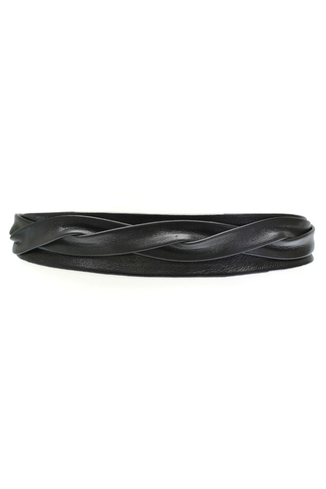 ADA Midi Wrap Belt in Black